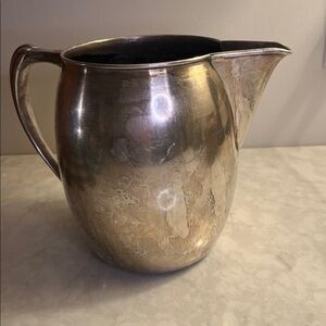 Vintage Mulholland #2040 PITCHER.  5 pt Likely stainless steel 18% nickel base